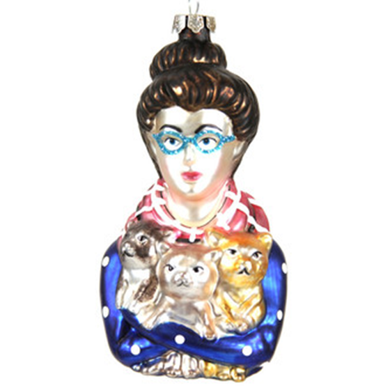 Cat Lady Ornament