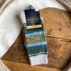 Beach Stripe Crew Socks