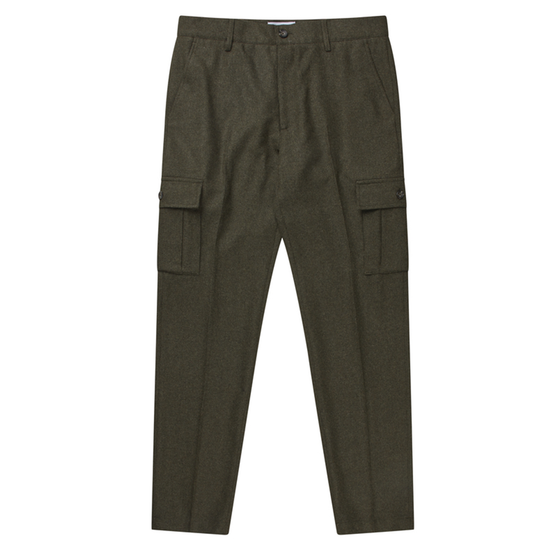 Como Reg Wool Cargo Suit Pants