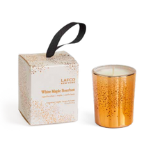  White Maple Bourbon Holiday Votive Candle