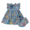 Baby Girls Jennifer Dress Set - Bows on Bows