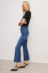 Good Legs Crop Mini Boot Jean in Indigo