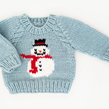  Frosty Snowman Surf Crew Neck Sweater