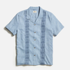 Embroidered Stretch Selvage Shirt