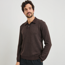  Herrington Long Sleeve Polo Sweater