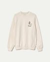 Cunha Sweatshirt in Mermaid Ecru