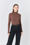 Turtleneck Top