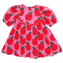  Girls Rowan Dress - Pink Apples