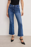 Good Legs Crop Mini Boot Jean in Indigo