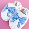 Kids Bow Slippers