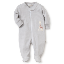  Sophie Pajamas Stripe Footie w Zipper