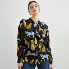  Kate Silk Illustrated Animal Blouse