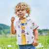 White/Banana Short Sleeve Shirt