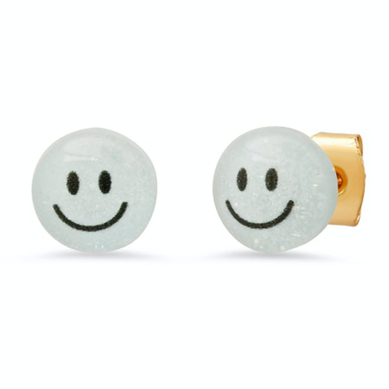 Happy Face Post Earrings