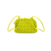 Woven Rattan Leather Bag