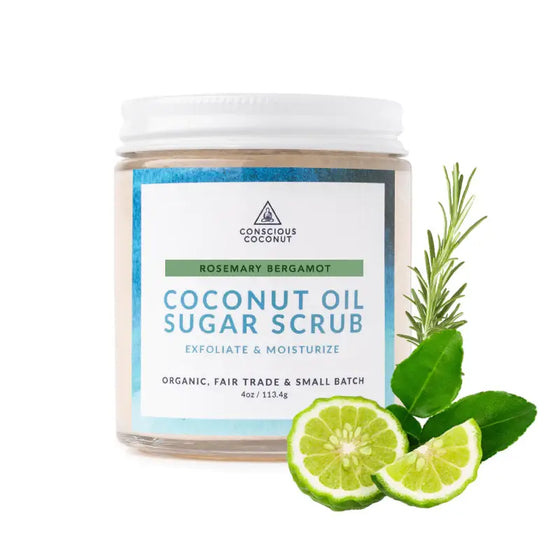 Organic Coconut Oil Sugar Scrub