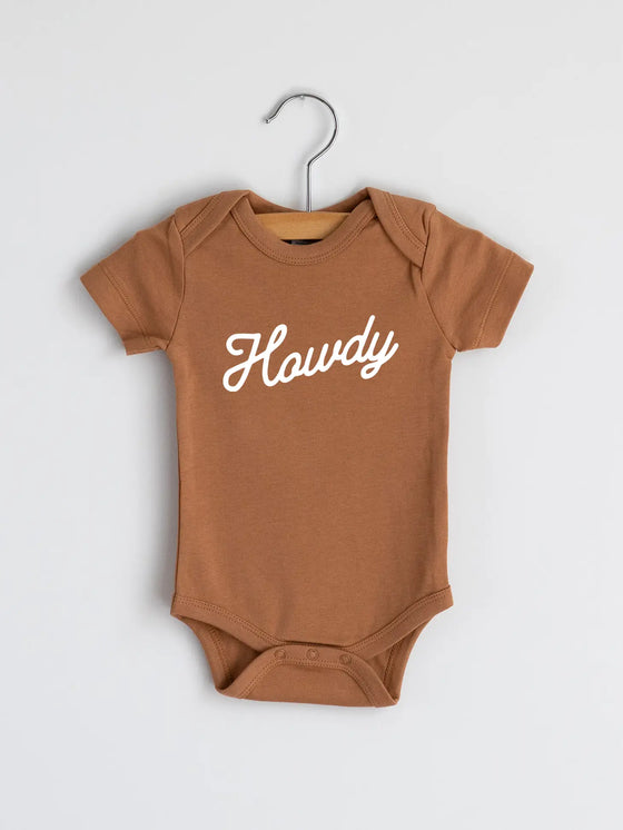 Gladfolk Short Sleeve Organic Baby Bodysuit