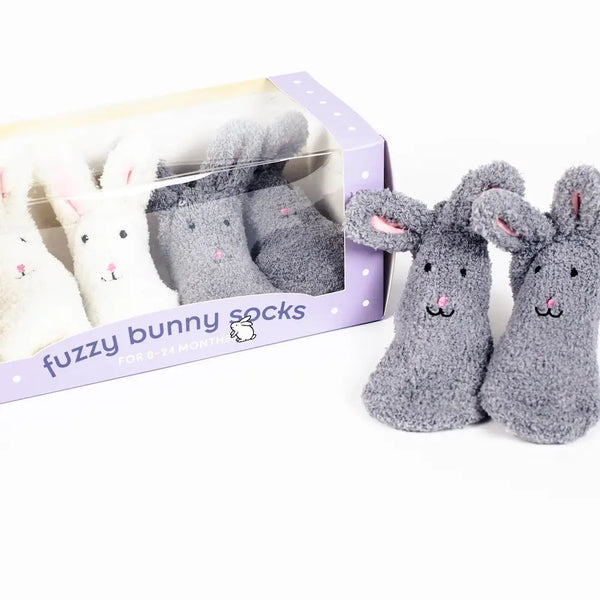 Fuzzy Easter Bunny Socks - 2 Pairs – DLM Supply