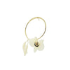 Orchid Deco Necklace - Cream