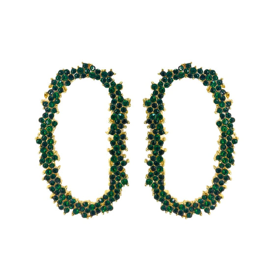 Crystal Garland Drops - Emerald