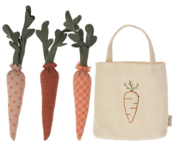 Carrots in Shopping Bag