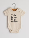 Gladfolk Short Sleeve Organic Baby Bodysuit