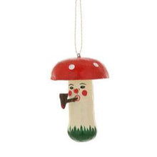  Medium Jaunty Mushroom Ornament