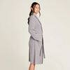 Cozychic Ultra Lite Tipped Ribbed Short Robe