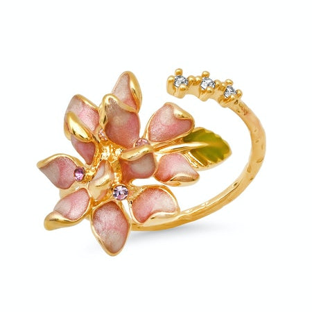 Open Flower Cluster Ring