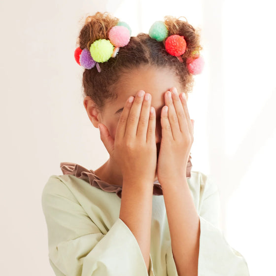 Pompom Unicorn Hair Clips