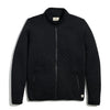 Men's Corbet Full Zip Jacket in Black Heather