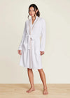 Cozychic Ultra Lite Tipped Ribbed Short Robe