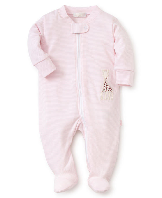 Sophie Pajamas Stripe Footie w Zipper