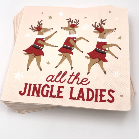 Funny Christmas Cocktail Napkins